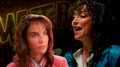 Belinda y Regina Blandón protagonizan beso viral en 'Mentiras La Serie'