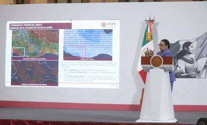 Chiapas, Oaxaca y Guerrero bajo vigilancia por tormenta Erick