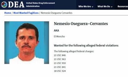 ¿Quién es “El Mencho”? EU lo sanciona por terror y tráfico de fentanilo