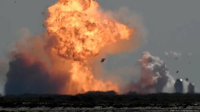 Cohete Starship de SpaceX explota durante prueba en Texas