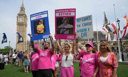 ¡Histórico! Reino Unido aprueba ley para morir con dignidad