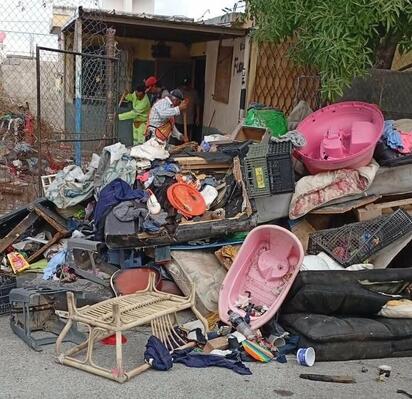 Realizan labores de limpieza y mantenimiento en distintos sectores de Piedras Negras