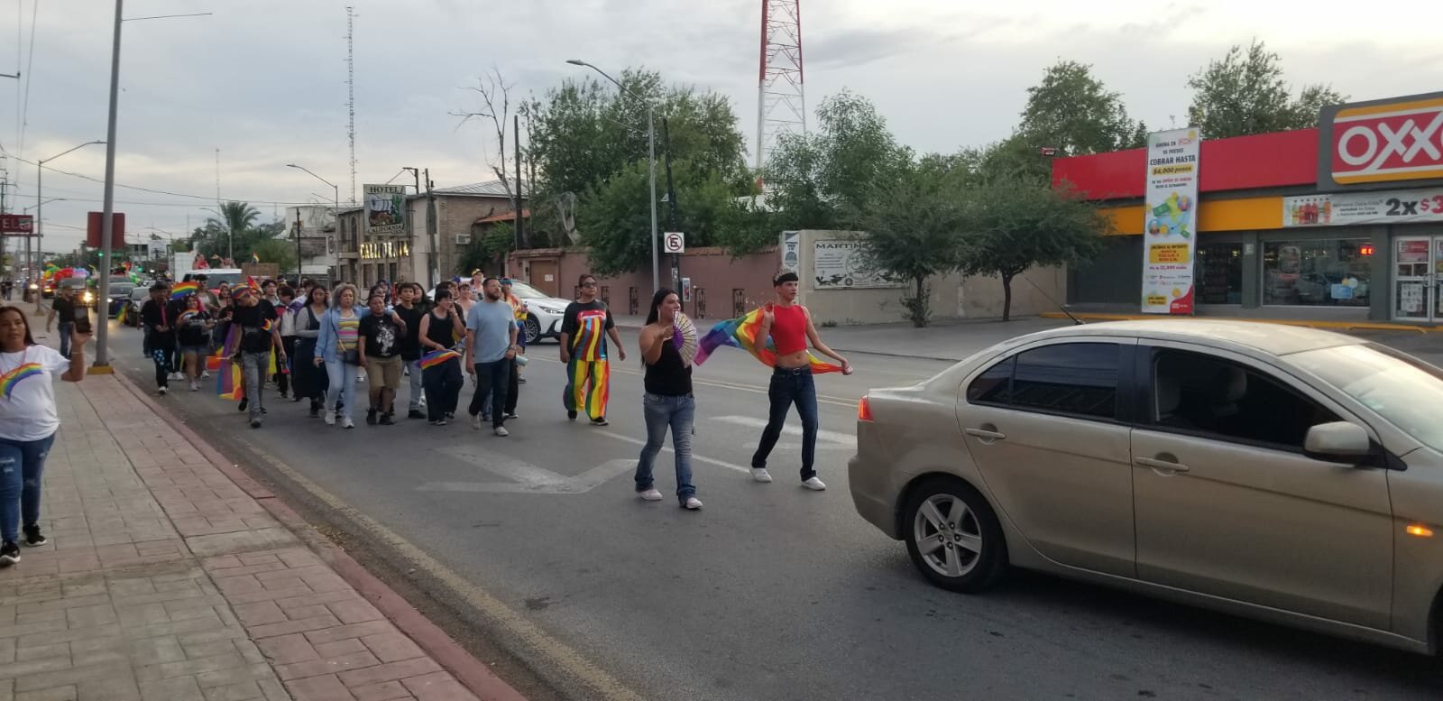 Realizan la edición 18 de la marcha del orgullo de la LGTB: Las distintas asociaciones LGTB de Piedras Negras se sumaron e este movimiento dentro del marco del día internacional