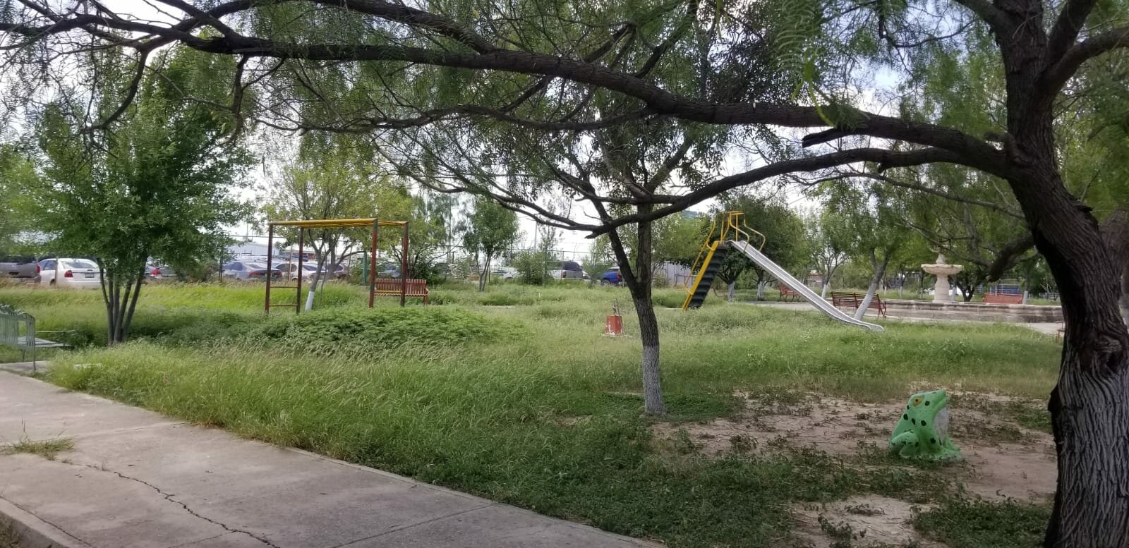 Parque de la colonia Lomas del Norte, reflejo del abandono urbano