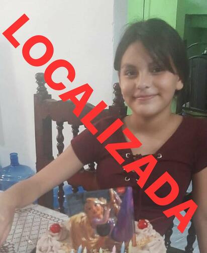 Ubican a menor reportada como desaparecida en Piedras Negras