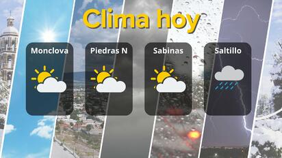 ¿Listo para sudar y mojarte? Clima extremo en Coahuila para el 28 de junio