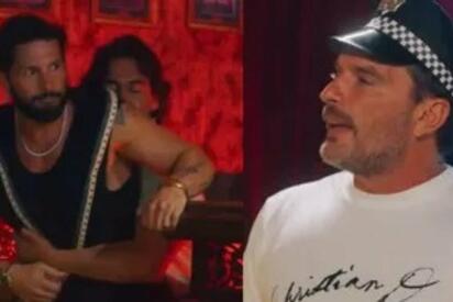 Poncho de Nigris y Julián Gil pelean en reality show