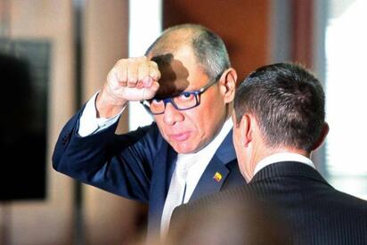 Jorge Glas recibe nueva condena de 13 años por peculado
