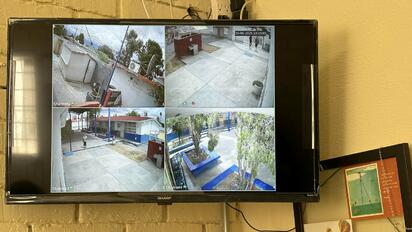 Primarias de zona 201 colocan cámaras para frenar robos; la Escuela Moderna, la más afectada