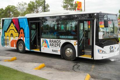 Ramos Arizpe lanza ruta gratuita de transporte urbano
