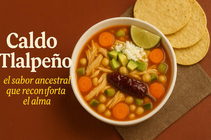 Caldo Tlalpeño: el sabor ancestral que reconforta el alma