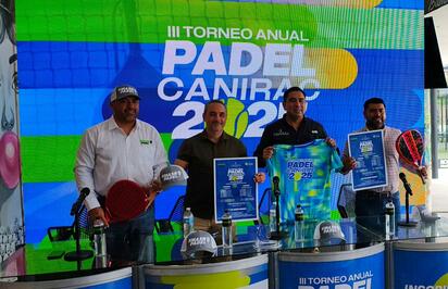 Torneo de Pádel Canirac 2025 reunirá a 500 jugadores