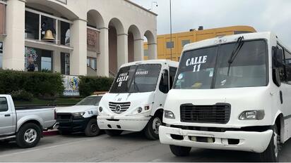 Monitorean y sancionan a chóferes del transporte comunitario por quejas ciudadanas en Monclova