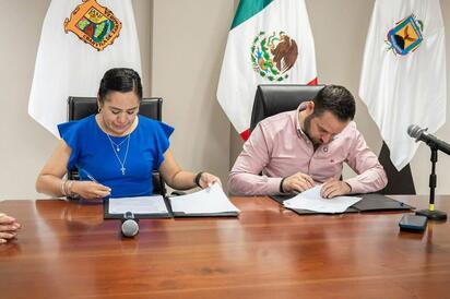 Firman convenio de colaboración municipio, INSUNTE y PREMANAC en áreas educativas y sociales