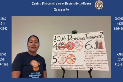 CBDIO lanza campaña en 7 lenguas contra redadas migratorias