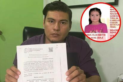 Van más de 8 meses sin rastro de Sara Elizabeth, niña desaparecida en Coahuila