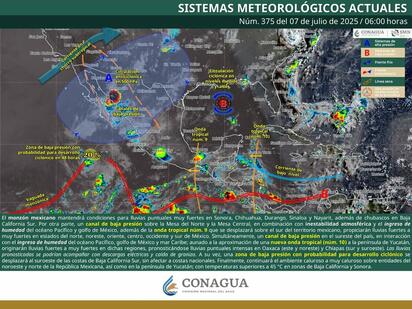 Alerta por lluvias intensas en Coahuila esta semana