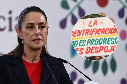 Sheinbaum apoya regular rentas para frenar gentrificación