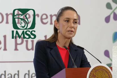 Sheinbaum descarta crisis financiera en el IMSS