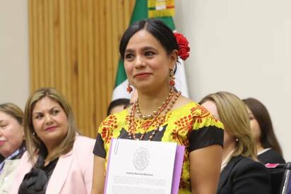 Magistrada Bustillo promete justicia autónoma e imparcial