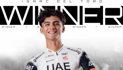 Isaac del Toro vuelve a brillar en Europa; GANA la segunda etapa del Tour de Austria 2025