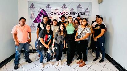 CANACO Nueva Rosita impulsa el programa Jóvenes Construyendo el Futuro para capacitar a jóvenes locales