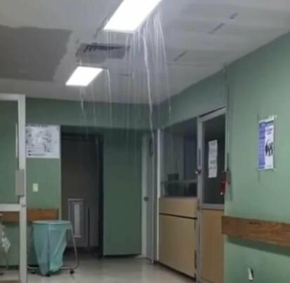 Lluvia provoca inundación en área de TAC del IMSS; servicio no fue suspendido