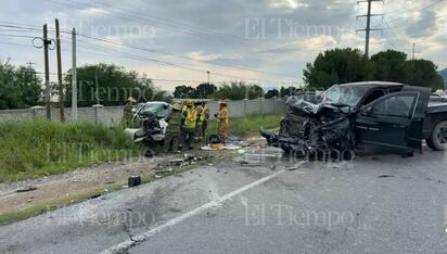 Cuatro muertos en fatal choque en la Saltillo-Zacatecas