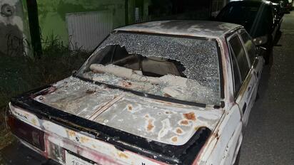 Violenta riña entre pandillas deja saldo de un herido y daños materiales en la colonia 23 de abril