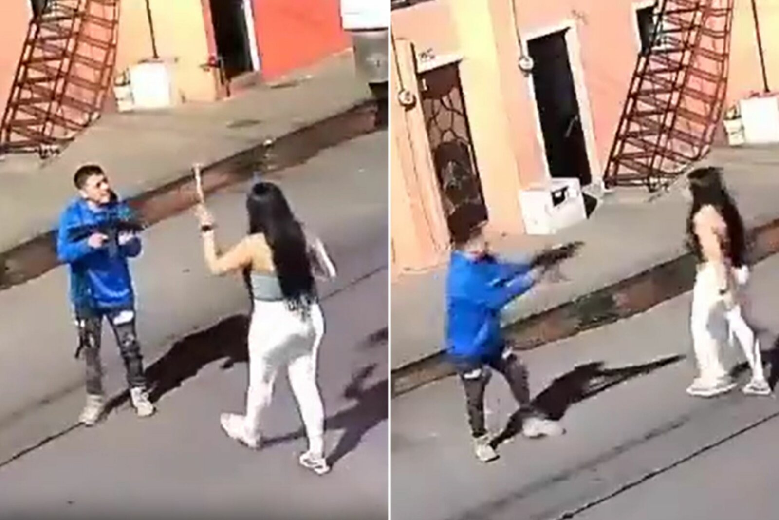 Captado en video: mujer de 28 años es asesinada a tiros frente a su casa