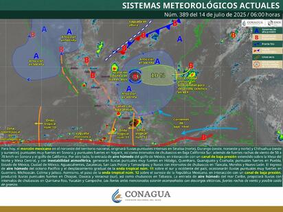 Continuarán fuertes lluvias en Coahuila esta semana