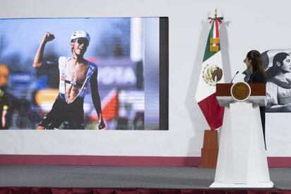 Sheinbaum reconoce a atletas mexicanos por logros globales