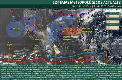 Protección Civil alerta por tormentas eléctricas en Coahuila