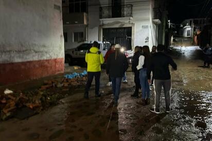 Protección Civil atiende afectaciones por lluvias en Michoacán