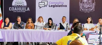 Inician foros de consulta en Coahuila sobre reformas a leyes