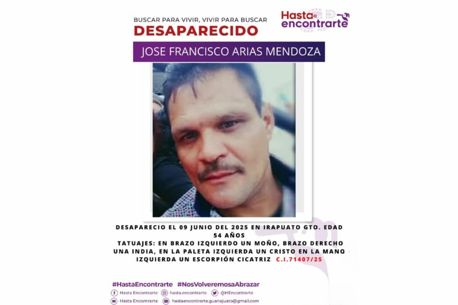 desaparición