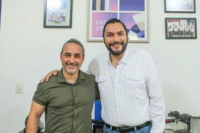 Carlos Villarreal y el INEDEC acuerdan fortalecer el deporte en Monclova