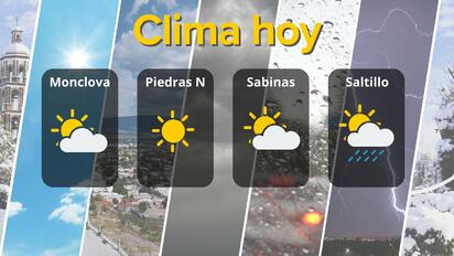 Altas temperaturas y viento fuerte en Coahuila este 19 de julio