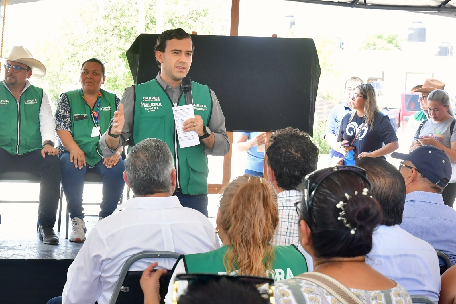 región: Cientos de fronterenses aprovecharon la Brigada de Mejora Pa´Delante