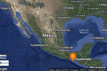 Sismo de magnitud 4.3 sacude Chiapas este sábado