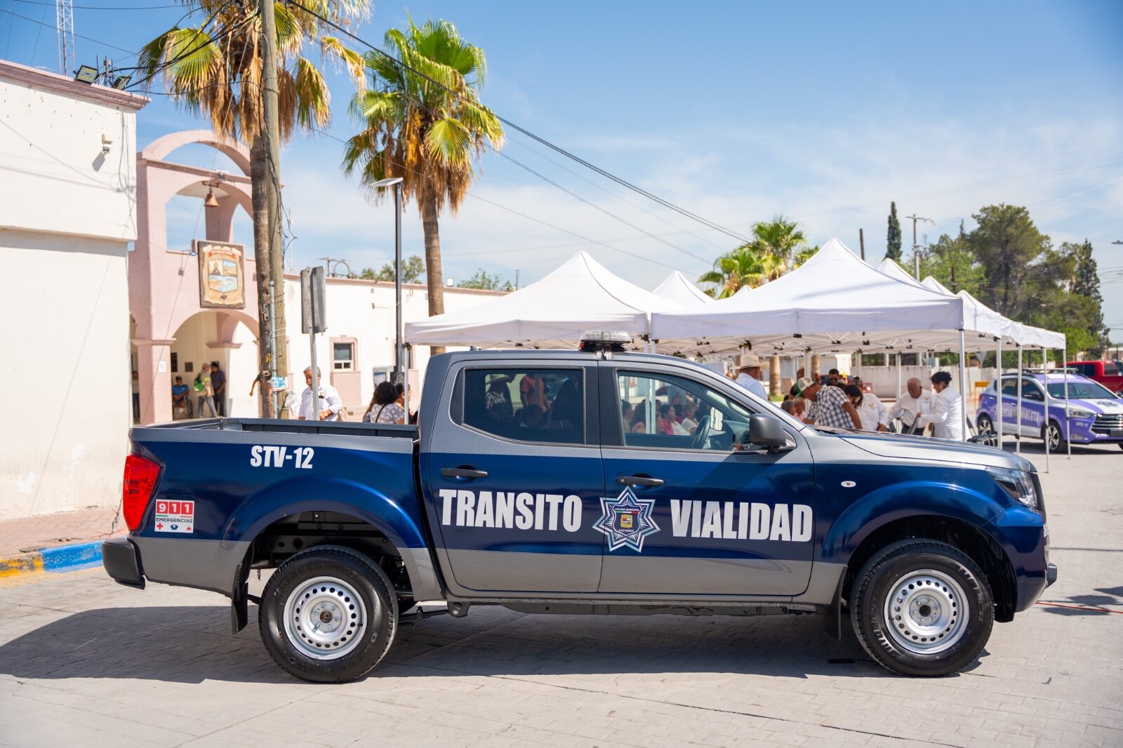 Castaños refuerza su seguridad con entrega de patrullas : Entre las unidades entregadas se encuentra la Unidad Violeta, destinada a la
atención de reportes de violencia de género