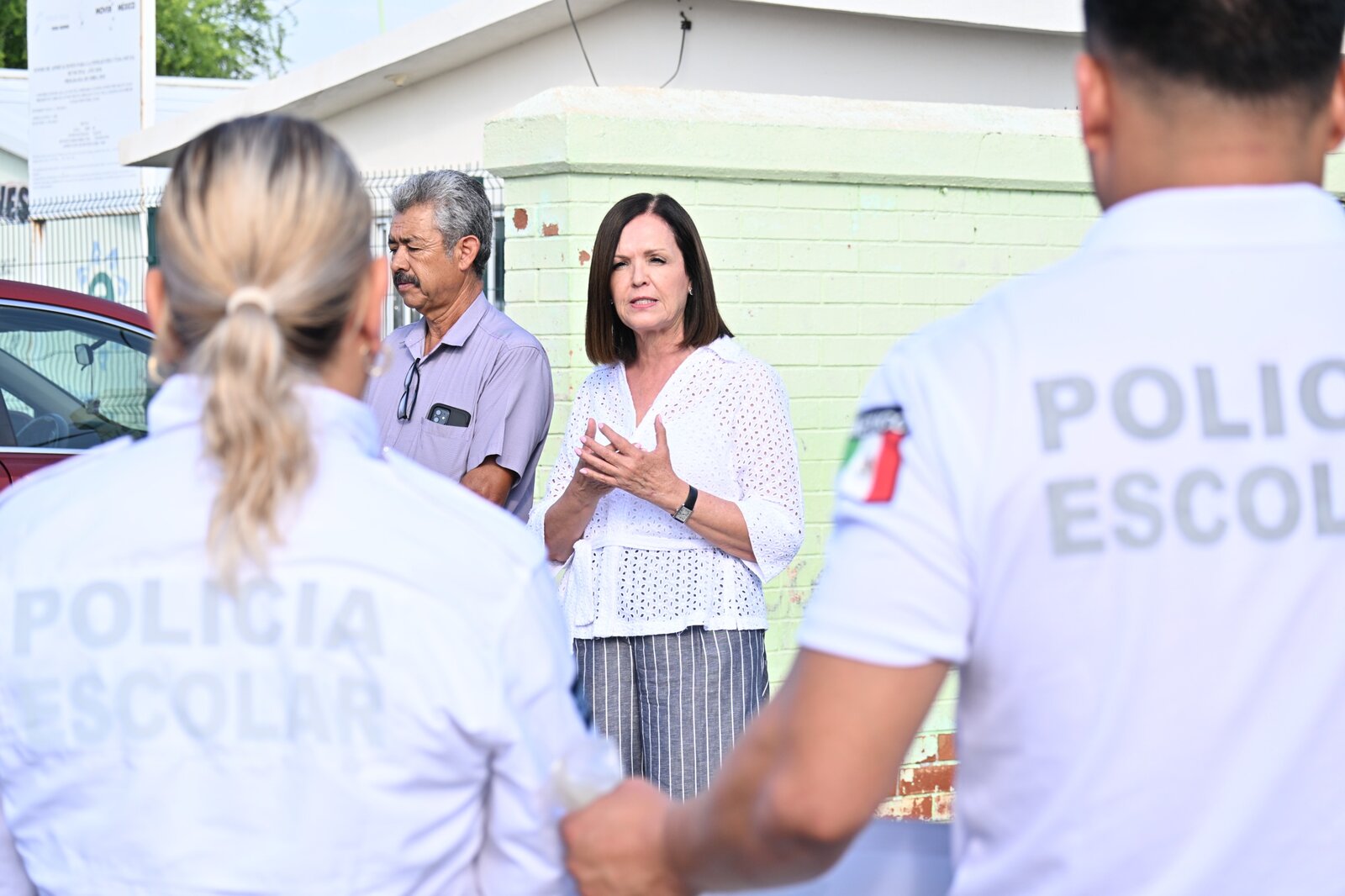 región: Salvaguardar los planteles educativos es uno de los ejes prioritarios de la 
administración de Sari Pérez Cantú. 