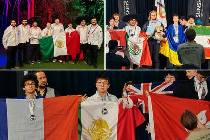 Jóvenes mexicanos brillan en olimpiada mundial de matemáticas