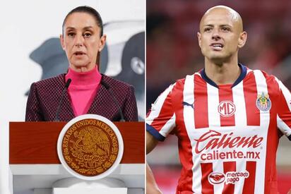 Sheinbaum responde a comentario machista de Chicharito