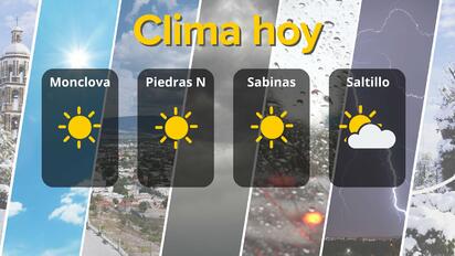 ¡Hasta 40 °C! El norte de Coahuila se prepara para una jornada abrasadora