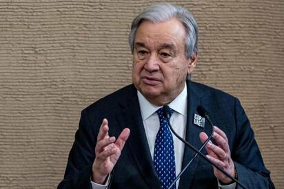 Jefe de la ONU exige acción urgente ante crisis en Gaza