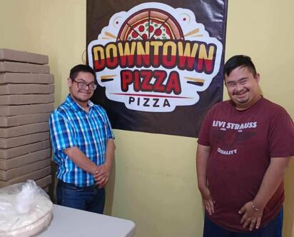 Downtown Pizza: un nuevo negocio que apuesta por la inclusión laboral 