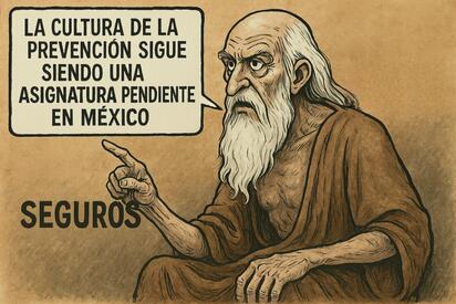 Caricatura editorial - Sin prevención, sin protección