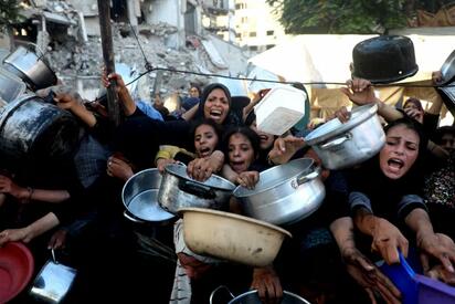 Mueren más niños por hambre en Gaza, reporta Al Shifa