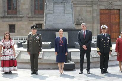 Sheinbaum conmemora 700 años de México-Tenochtitlán